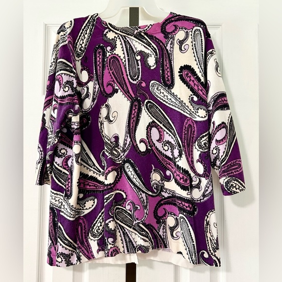 Vintage designers originals cardigan sweater woman size xlarge - Picture 3 of 4